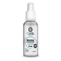 Bruma Iluminadora Prata Castilla 120mL Fixa, Hidrata e Ilumina com Pitaya e Pantenol Vegetal