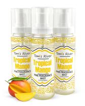 Bruma para corpo e cabelo Tom's River Tropical Mango 60 ml, kit com 3 Bruma para corpo e cabelo Tom's River Tropical Mango 60 ml, kit com 3