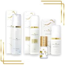 Bruma + Primer + Finalizador + Cola C Extensão Cílios Cherry Bruma + Primer + Finalizador + Cola C Extensão Cílios Cherry