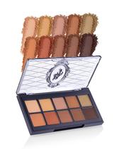 Bruna Tavares BT Transition Paleta de sombras com 10 tons de marrom 18,5g