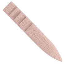 Brunidor Ferramenta Madeira Couro Alisador Bordas 4 Vincos.