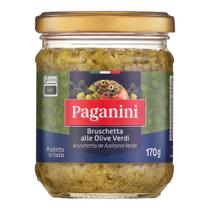 Bruschetta Alle Olive Verd Azeitona Verde 170g Paganini