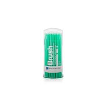 Brush - Aplicadores Descartáveis C/100 un - Microdont Cor e Tamanho:Verde - Fino Brush - Aplicadores Descartáveis C/100 un - Microdont Cor e Tamanho:Verde - Fino