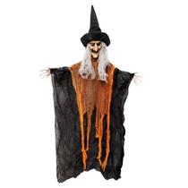Bruxa Halloween Grande Com Led Pra Pendurar e Decorar Bruxa Halloween Grande Com Led Pra Pendurar e Decorar