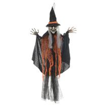BRUXA HALLOWEEN (PRETO LARANJA) 95cm