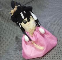 Bruxinha peso de porta Bruxinha peso de porta