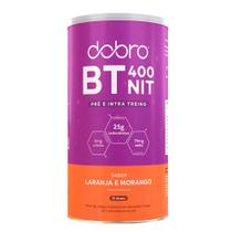 BT 400 NIT Dobro Sabor Laranja e Morango Pote 450g BT 400 NIT Dobro Sabor Laranja e Morango Pote 450g