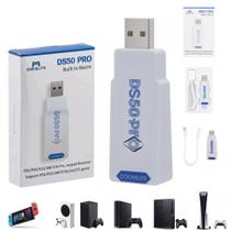 BT DS50 Pro Adaptador USB Sem Fio para controles de vídeo game Multi-Plataforma