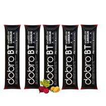BT Gel 5 Sachês Beterraba Dobro Carboidratos Todos sabores pre intra treino Atletas aumento energia resistência contra fadiga hidratação
