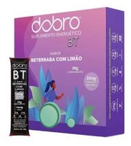Bt Gel Carboidrato De Beterraba Dobro 20g Caixa C/ 10 Sachês