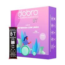 BT Gel com Cafeína Sabor Beterraba com Limão CX/10 Sachês Dobro