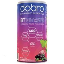 BT Nitrato 400 Pre e Intra Treino Suplemento Energetico Beterraba Carbo Dobro