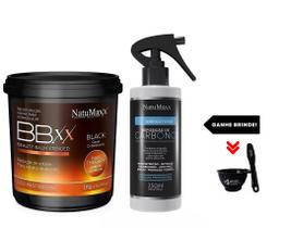 Btox Black Natumaxx 1kg + Leave In Uso Obrigatório Carbono