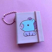BTS - Chaveiro Post-it BT21 Capa Dura com Elástico - Cores e Fofuras