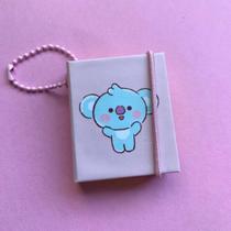 BTS - Chaveiro Post-it BT21 Capa Dura com Elástico - Cores e Fofuras