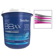 BTX BBXX Beauty Balm Xtended Platinum NatuMaxx 1kg + Brindes