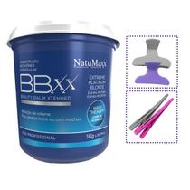 BTX BBXX Beauty Balm Xtended Platinum NatuMaxx 1kg + Brindes