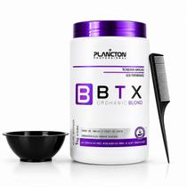BTX Blond 1kg Redução de Volume Sem Formol Kit Aplicador Grátis BTX Blond 1kg Redução de Volume Sem Formol Kit Aplicador Grátis