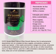 Btx Capilar Redutor De Volume Quiabo Black Platinum Hair 1kg