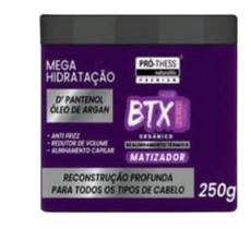 Btx hair orgânico mega hidratação matizador - pró-thess 250g