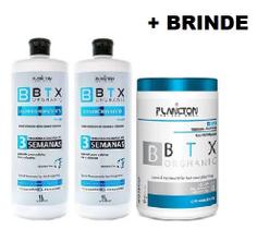 Btx Organic 1Kg+Kit Btx Shampoo e Condicionador 1L Plancton