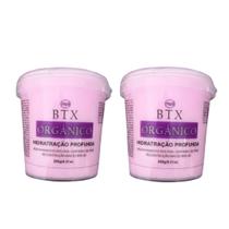 BTX Orgânico 200g Sem Formol Hidratação Profunda Realinhamento dos Fios de Fácil Aplicação