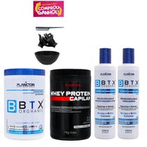 Btx Orghanic 1kg Plancton + Másc. Whey 1Kg + Kit 3 Semanas