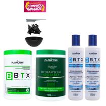 Btx Quiabo 1kg + Máscara Quiabo 1kg + Kit 3 Semanas Plancton