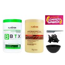 Btx Quiabo 1kg + Máscara Verniz 1kg
