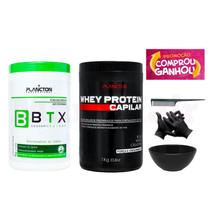 Btx Quiabo 1kg + Máscara Whey 1kg
