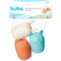 Buba Bichinhos para Banho em Silicone Laváveis +4M