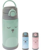 Buba Garrafa Térmica Infantil Verde 400ml Gumy Inox