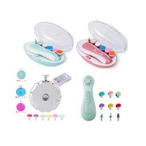 Buba Kit Lixa De Unha Elétrico, Bebês e Adultos Azul