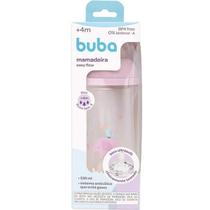 Buba Mamadeira Easy Flow Elefante Rosa 330ml Buba Mamadeira Easy Flow Elefante Rosa 330ml