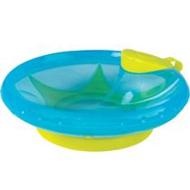 Buba Prato Térmico Com Ventosa Azul