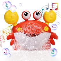 Bubble Bath Maker Deejoy Crab Blows Bubbles com 12 músicas