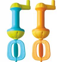 Bubble Bath Whisk, pacote com 2 brinquedos de banho infantis HABA Sensory Play