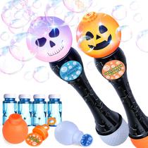 Bubble Blower Wand SpringFlower Halloween 34 cm com luz LED