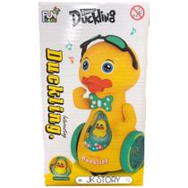 Bubble Duck Infantil Pato Solta Bolhas Anda, Luzes E Música - Duckling