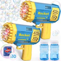 Bubble Gun Dolanus Bubble Gun, pacote com 2 unidades com solução Bubble Gun