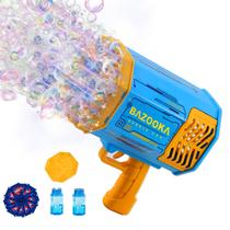 Bubble Gun Petrella Toys Bazooka Bubble Machine 69 buracos azul