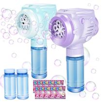 Bubble Machine Zealous, 2 unidades com solução e concentrado de bolhas Bubble Machine Zealous, 2 unidades com solução e concentrado de bolhas