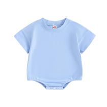 Bubble Romper Balaflyie Cotton Baby Boy Girl 12-18 meses Bubble Romper Balaflyie Cotton Baby Boy Girl 12-18 meses