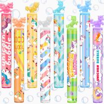 Bubble Set Cawiew Unicorn Party Favors 32 unidades com caixa de presente Bubble Set Cawiew Unicorn Party Favors 32 unidades com caixa de presente