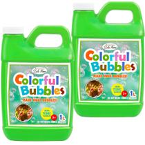 Bubble Solution Lulu Home, 2 pacotes de 1 litro para crianças Bubble Toys