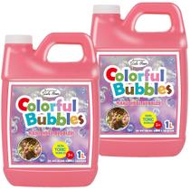 Bubble Solution Lulu Home, 2 pacotes de 2L/2000ml para crianças Bubble Solution Lulu Home, 2 pacotes de 2L/2000ml para crianças