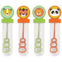 Bubble Tubes Amscan Get Wild Birthday 30 ml (4 unidades) para crianças
