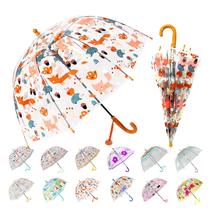 Bubble Umbrella Wxjiahetai Kids Transparente Clear Fox Bubble Umbrella Wxjiahetai Kids Transparente Clear Fox