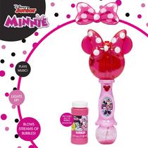 Bubble Wand Little Kids Disney Minnie Mouse com luz e som