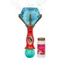 Bubble Wand Little Kids Disney Princess Moana com luz e som
